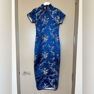 Qipao midi dress